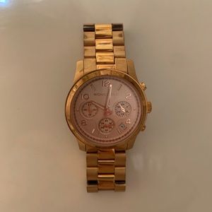 Michael Khors Rose Gold Watch